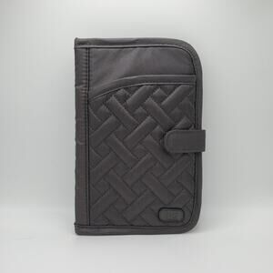 Lug Tandem Snap Wallet Grey